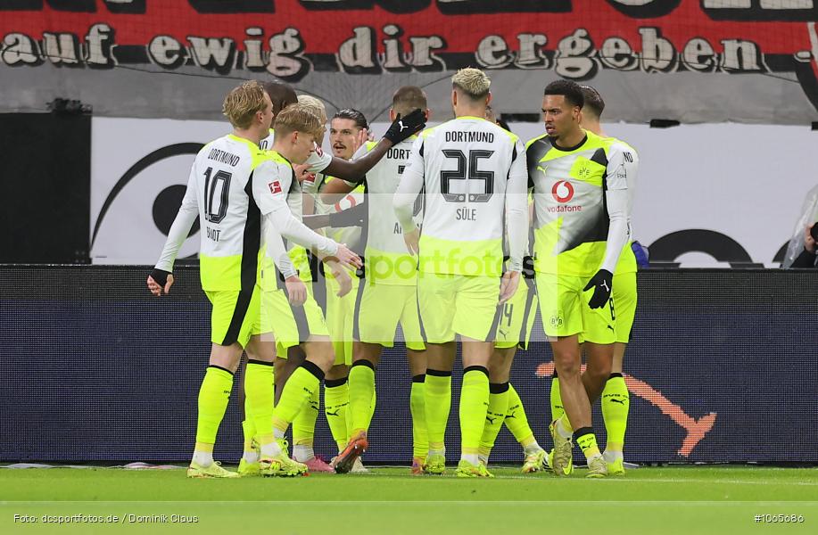 Borussia Dortmund, Eintracht Frankfurt, Bundesliga, Voetball, Sport, Le Football, Germany, Futbol, Fotball, Fussball, Deutschland, DFL, DFB, Calcio, 2025/26, Saison 2025/2026 - Bild-ID: 1065686