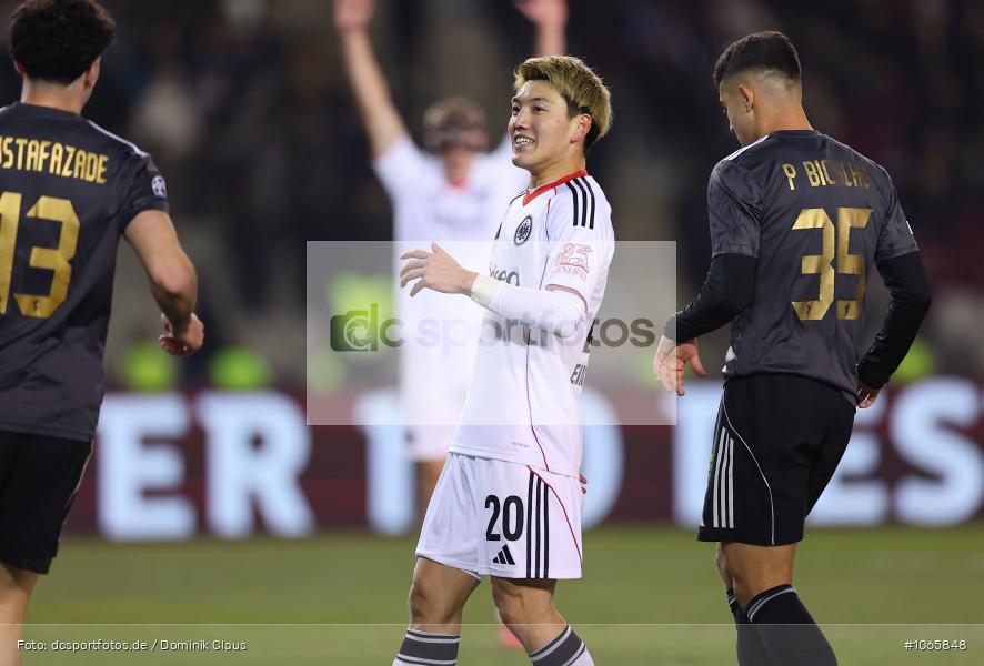 Qarabag Agdam FK, Eintracht Frankfurt, CL, Champions League, UEFA Champions League, UEFA, Voetball, Sport, Le Football, Germany, Futbol, Fotball, Fussball, Deutschland, DFL, DFB, Calcio, 2025/26, Saison 2025/2026 - Bild-ID: 1065848