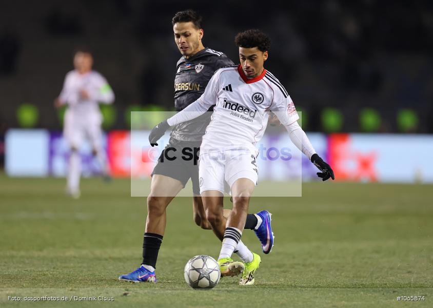 Qarabag Agdam FK, Eintracht Frankfurt, CL, Champions League, UEFA Champions League, UEFA, Voetball, Sport, Le Football, Germany, Futbol, Fotball, Fussball, Deutschland, DFL, DFB, Calcio, 2025/26, Saison 2025/2026 - Bild-ID: 1065874