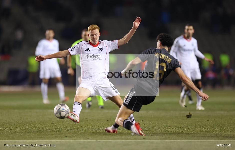 Qarabag Agdam FK, Eintracht Frankfurt, CL, Champions League, UEFA Champions League, UEFA, Voetball, Sport, Le Football, Germany, Futbol, Fotball, Fussball, Deutschland, DFL, DFB, Calcio, 2025/26, Saison 2025/2026 - Bild-ID: 1065890