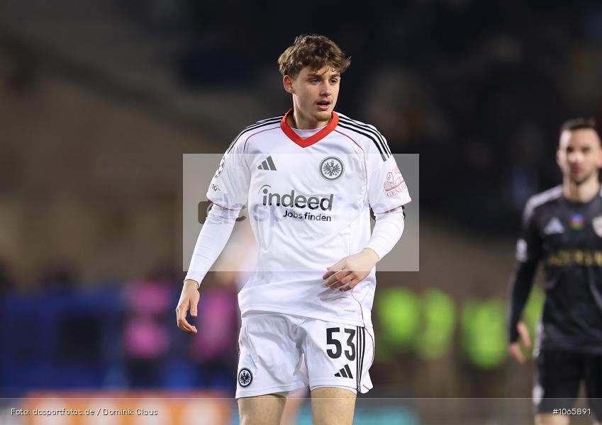 Qarabag Agdam FK, Eintracht Frankfurt, CL, Champions League, UEFA Champions League, UEFA, Voetball, Sport, Le Football, Germany, Futbol, Fotball, Fussball, Deutschland, DFL, DFB, Calcio, 2025/26, Saison 2025/2026 - Bild-ID: 1065891
