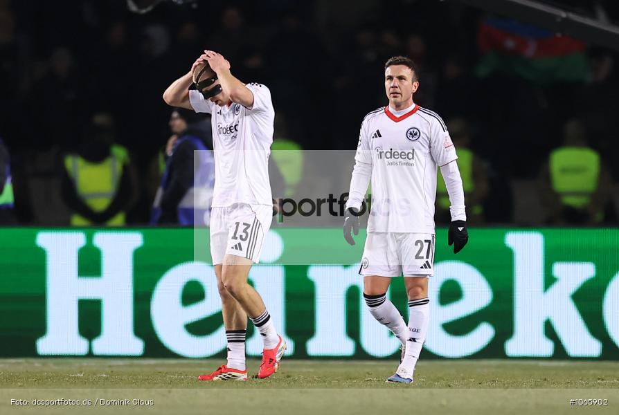 Qarabag Agdam FK, Eintracht Frankfurt, CL, Champions League, UEFA Champions League, UEFA, Voetball, Sport, Le Football, Germany, Futbol, Fotball, Fussball, Deutschland, DFL, DFB, Calcio, 2025/26, Saison 2025/2026 - Bild-ID: 1065902