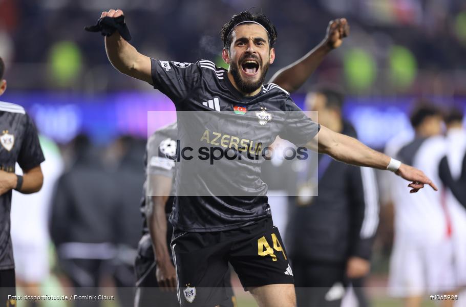 Qarabag Agdam FK, Eintracht Frankfurt, CL, Champions League, UEFA Champions League, UEFA, Voetball, Sport, Le Football, Germany, Futbol, Fotball, Fussball, Deutschland, DFL, DFB, Calcio, 2025/26, Saison 2025/2026 - Bild-ID: 1065925