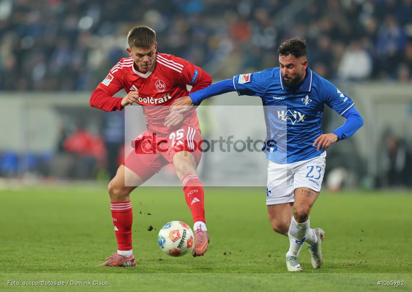 1. FC Nürnberg, SV Darmstadt 98, 2. Liga, 2. Bundesliga, Bundesliga, Liga, Voetball, Sport, Le Football, Germany, Futbol, Fotball, Fussball, Deutschland, DFL, DFB, Calcio, 2025/26, Saison 2025/2026 - Bild-ID: 1065982