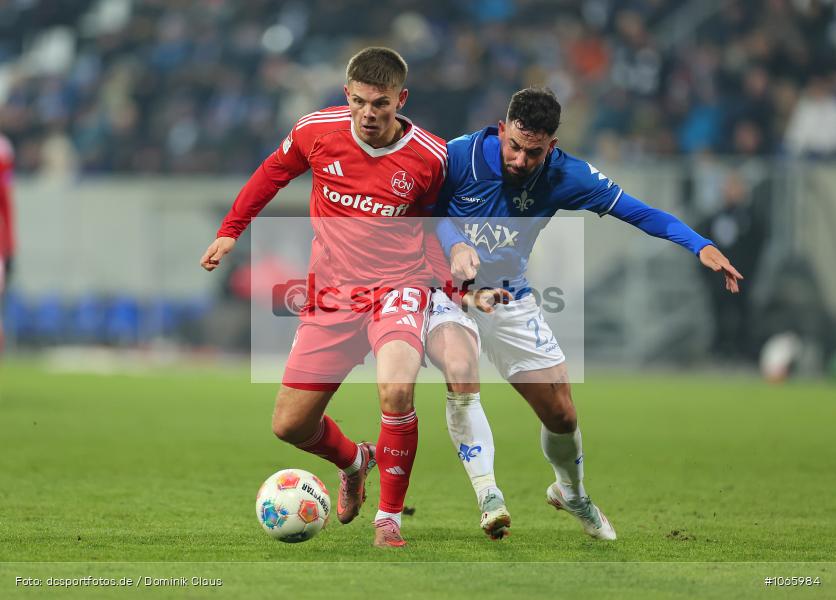 1. FC Nürnberg, SV Darmstadt 98, 2. Liga, 2. Bundesliga, Bundesliga, Liga, Voetball, Sport, Le Football, Germany, Futbol, Fotball, Fussball, Deutschland, DFL, DFB, Calcio, 2025/26, Saison 2025/2026 - Bild-ID: 1065984