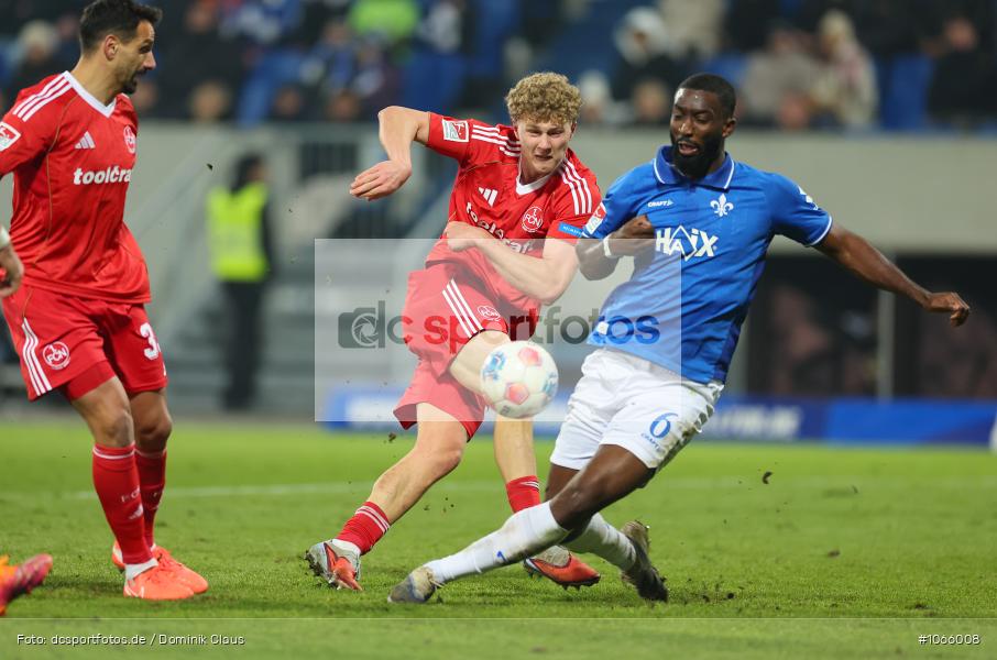 1. FC Nürnberg, SV Darmstadt 98, 2. Liga, 2. Bundesliga, Bundesliga, Liga, Voetball, Sport, Le Football, Germany, Futbol, Fotball, Fussball, Deutschland, DFL, DFB, Calcio, 2025/26, Saison 2025/2026 - Bild-ID: 1066008