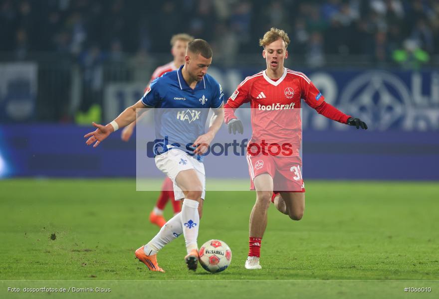 1. FC Nürnberg, SV Darmstadt 98, 2. Liga, 2. Bundesliga, Bundesliga, Liga, Voetball, Sport, Le Football, Germany, Futbol, Fotball, Fussball, Deutschland, DFL, DFB, Calcio, 2025/26, Saison 2025/2026 - Bild-ID: 1066010