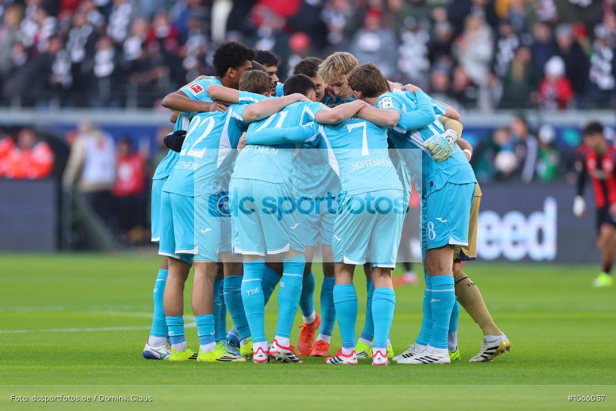 TSG 1899 Hoffenheim, Eintracht Frankfurt, Bundesliga, Voetball, Sport, Le Football, Germany, Futbol, Fotball, Fussball, Deutschland, DFL, DFB, Calcio, 2025/26, Saison 2025/2026 - Bild-ID: 1066037