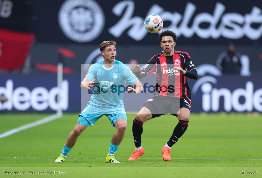 TSG 1899 Hoffenheim, Eintracht Frankfurt, Bundesliga, Voetball, Sport, Le Football, Germany, Futbol, Fotball, Fussball, Deutschland, DFL, DFB, Calcio, 2025/26, Saison 2025/2026 - Bild-ID: 1066071