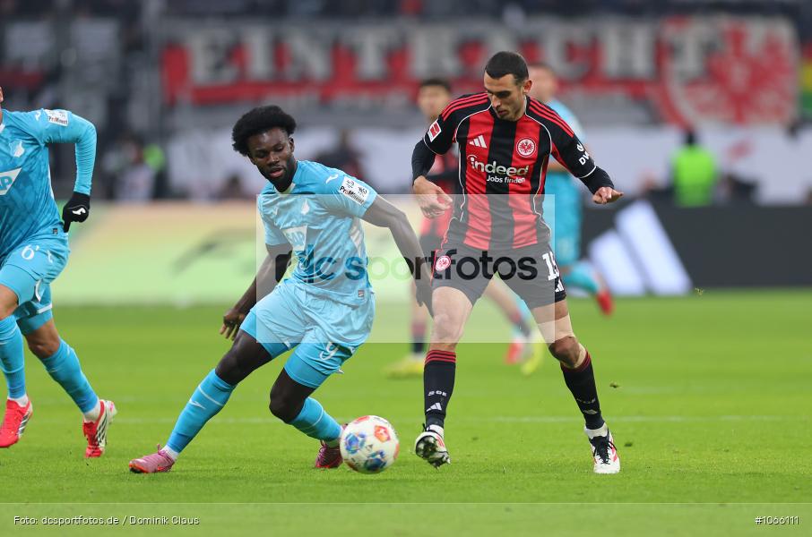 TSG 1899 Hoffenheim, Eintracht Frankfurt, Bundesliga, Voetball, Sport, Le Football, Germany, Futbol, Fotball, Fussball, Deutschland, DFL, DFB, Calcio, 2025/26, Saison 2025/2026 - Bild-ID: 1066111
