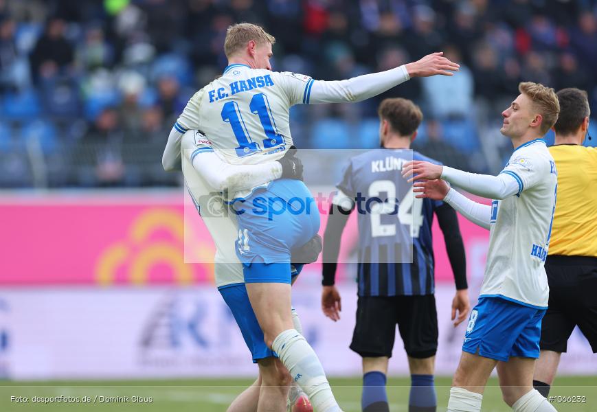 FC Hansa Rostock, SV Waldhof Mannheim, Liga, 3. Liga, Voetball, Sport, Le Football, Germany, Futbol, Fotball, Fussball, Deutschland, DFL, DFB, Calcio, 2024/25, Saison 2024/2025 - Bild-ID: 1066232