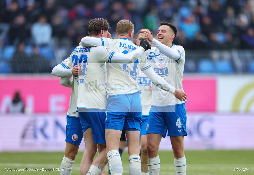 FC Hansa Rostock, SV Waldhof Mannheim, Liga, 3. Liga, Voetball, Sport, Le Football, Germany, Futbol, Fotball, Fussball, Deutschland, DFL, DFB, Calcio, 2024/25, Saison 2024/2025 - Bild-ID: 1066234