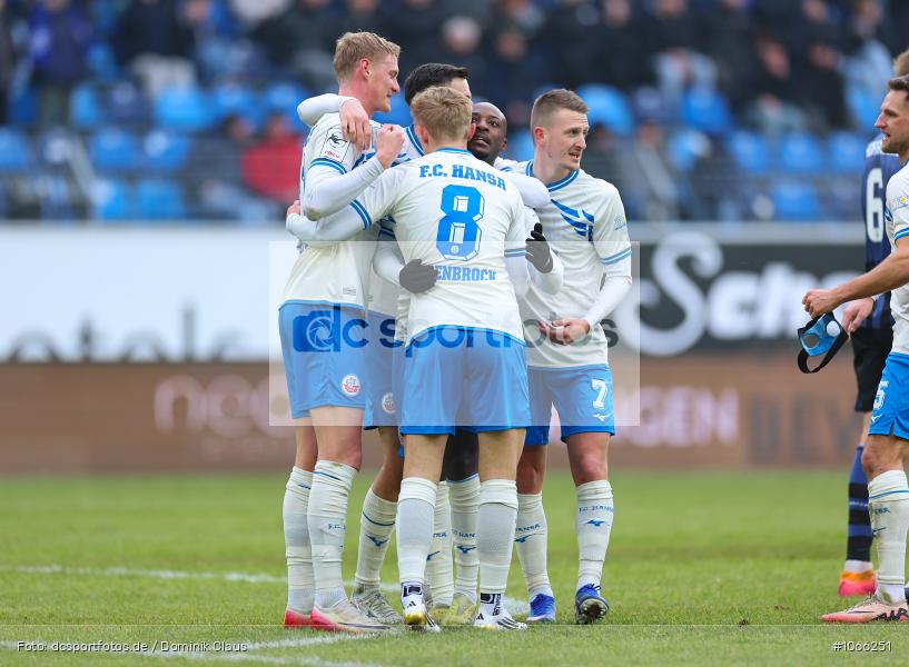 FC Hansa Rostock, SV Waldhof Mannheim, Liga, 3. Liga, Voetball, Sport, Le Football, Germany, Futbol, Fotball, Fussball, Deutschland, DFL, DFB, Calcio, 2024/25, Saison 2024/2025 - Bild-ID: 1066251