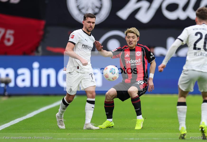 Borussia Mönchengladbach, Eintracht Frankfurt, Bundesliga, Voetball, Sport, Le Football, Germany, Futbol, Fotball, Fussball, Deutschland, DFL, DFB, Calcio, 2025/26, Saison 2025/2026 - Bild-ID: 1066538
