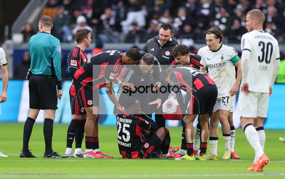 Borussia Mönchengladbach, Eintracht Frankfurt, Bundesliga, Voetball, Sport, Le Football, Germany, Futbol, Fotball, Fussball, Deutschland, DFL, DFB, Calcio, 2025/26, Saison 2025/2026 - Bild-ID: 1066546