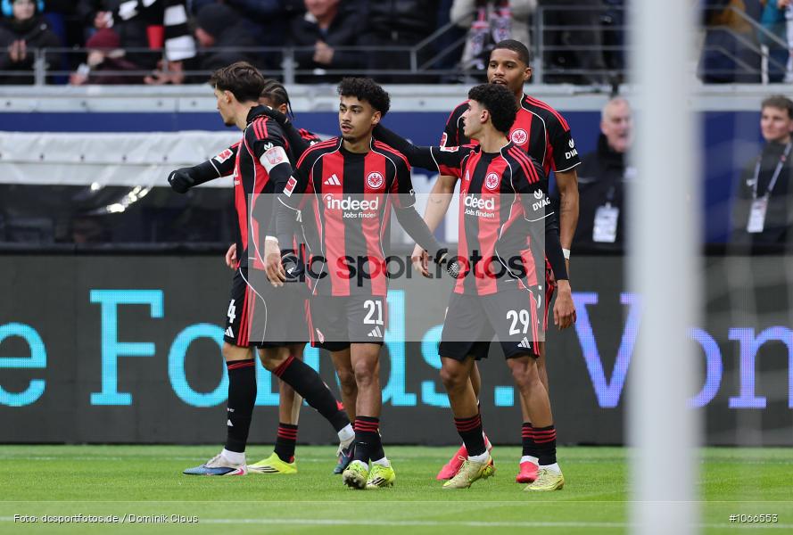 Borussia Mönchengladbach, Eintracht Frankfurt, Bundesliga, Voetball, Sport, Le Football, Germany, Futbol, Fotball, Fussball, Deutschland, DFL, DFB, Calcio, 2025/26, Saison 2025/2026 - Bild-ID: 1066553