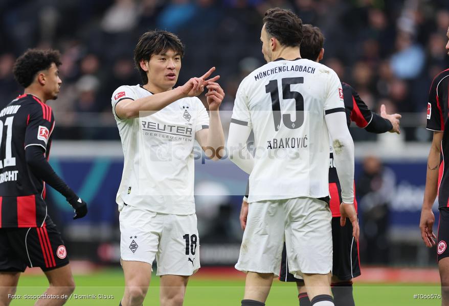 Borussia Mönchengladbach, Eintracht Frankfurt, Bundesliga, Voetball, Sport, Le Football, Germany, Futbol, Fotball, Fussball, Deutschland, DFL, DFB, Calcio, 2025/26, Saison 2025/2026 - Bild-ID: 1066576