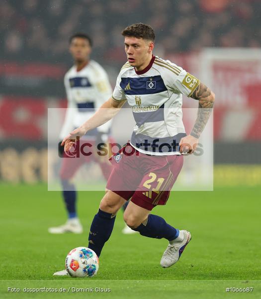 HSV, Hamburger SV, 1. FSV Mainz 05, Liga, Bundesliga, Voetball, Sport, Le Football, Germany, Futbol, Fotball, Fussball, Deutschland, DFL, DFB, Calcio, 2025/26, Saison 2025/2026 - Bild-ID: 1066687