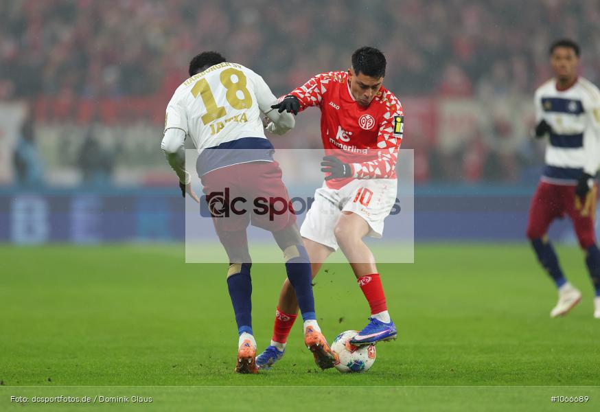 HSV, Hamburger SV, 1. FSV Mainz 05, Liga, Bundesliga, Voetball, Sport, Le Football, Germany, Futbol, Fotball, Fussball, Deutschland, DFL, DFB, Calcio, 2025/26, Saison 2025/2026 - Bild-ID: 1066689