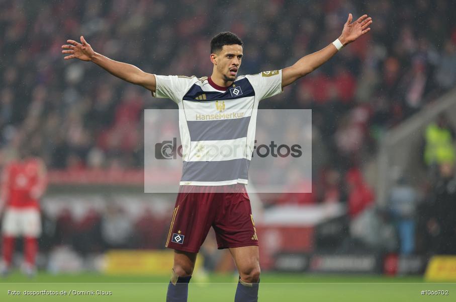 HSV, Hamburger SV, 1. FSV Mainz 05, Liga, Bundesliga, Voetball, Sport, Le Football, Germany, Futbol, Fotball, Fussball, Deutschland, DFL, DFB, Calcio, 2025/26, Saison 2025/2026 - Bild-ID: 1066702