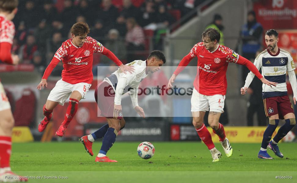 HSV, Hamburger SV, 1. FSV Mainz 05, Liga, Bundesliga, Voetball, Sport, Le Football, Germany, Futbol, Fotball, Fussball, Deutschland, DFL, DFB, Calcio, 2025/26, Saison 2025/2026 - Bild-ID: 1066706