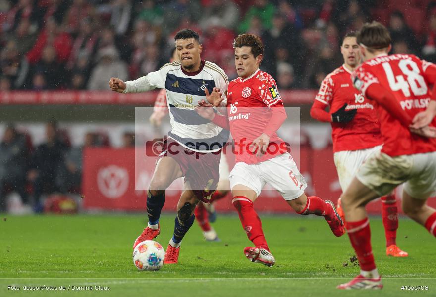 HSV, Hamburger SV, 1. FSV Mainz 05, Liga, Bundesliga, Voetball, Sport, Le Football, Germany, Futbol, Fotball, Fussball, Deutschland, DFL, DFB, Calcio, 2025/26, Saison 2025/2026 - Bild-ID: 1066708