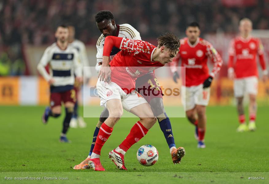 HSV, Hamburger SV, 1. FSV Mainz 05, Liga, Bundesliga, Voetball, Sport, Le Football, Germany, Futbol, Fotball, Fussball, Deutschland, DFL, DFB, Calcio, 2025/26, Saison 2025/2026 - Bild-ID: 1066714