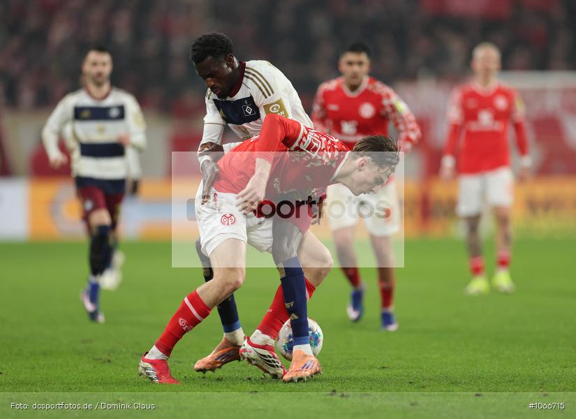 HSV, Hamburger SV, 1. FSV Mainz 05, Liga, Bundesliga, Voetball, Sport, Le Football, Germany, Futbol, Fotball, Fussball, Deutschland, DFL, DFB, Calcio, 2025/26, Saison 2025/2026 - Bild-ID: 1066715