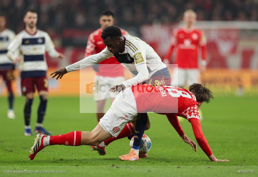 HSV, Hamburger SV, 1. FSV Mainz 05, Liga, Bundesliga, Voetball, Sport, Le Football, Germany, Futbol, Fotball, Fussball, Deutschland, DFL, DFB, Calcio, 2025/26, Saison 2025/2026 - Bild-ID: 1066718