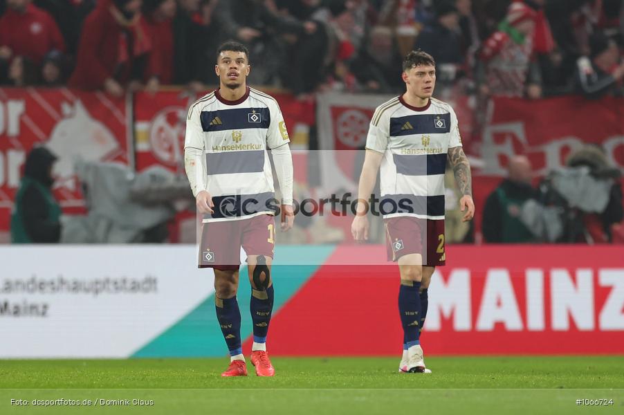 HSV, Hamburger SV, 1. FSV Mainz 05, Liga, Bundesliga, Voetball, Sport, Le Football, Germany, Futbol, Fotball, Fussball, Deutschland, DFL, DFB, Calcio, 2025/26, Saison 2025/2026 - Bild-ID: 1066724