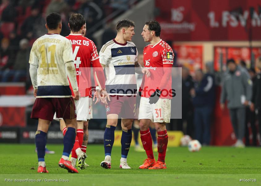 HSV, Hamburger SV, 1. FSV Mainz 05, Liga, Bundesliga, Voetball, Sport, Le Football, Germany, Futbol, Fotball, Fussball, Deutschland, DFL, DFB, Calcio, 2025/26, Saison 2025/2026 - Bild-ID: 1066728