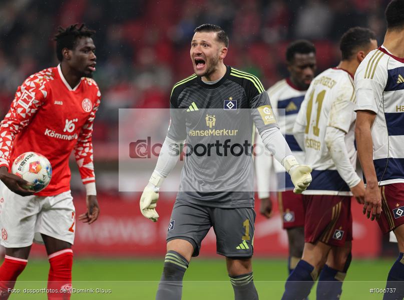 HSV, Hamburger SV, 1. FSV Mainz 05, Liga, Bundesliga, Voetball, Sport, Le Football, Germany, Futbol, Fotball, Fussball, Deutschland, DFL, DFB, Calcio, 2025/26, Saison 2025/2026 - Bild-ID: 1066737