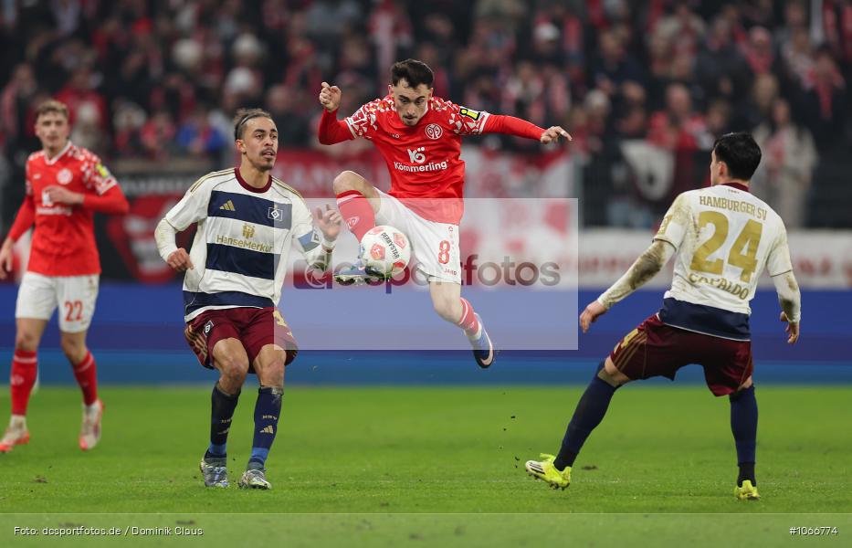 HSV, Hamburger SV, 1. FSV Mainz 05, Liga, Bundesliga, Voetball, Sport, Le Football, Germany, Futbol, Fotball, Fussball, Deutschland, DFL, DFB, Calcio, 2025/26, Saison 2025/2026 - Bild-ID: 1066774