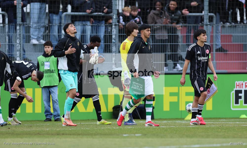 Sporting Clube de Portugal, Sporting Lissabon, Eintracht Frankfurt, UYL, Youth League, U19, UEFA Youth League, UEFA, Voetball, Sport, Le Football, Germany, Futbol, Fotball, Fussball, Deutschland, DFL, DFB, Calcio, 2025/26, Saison 2025/2026 - Bild-ID: 1066897