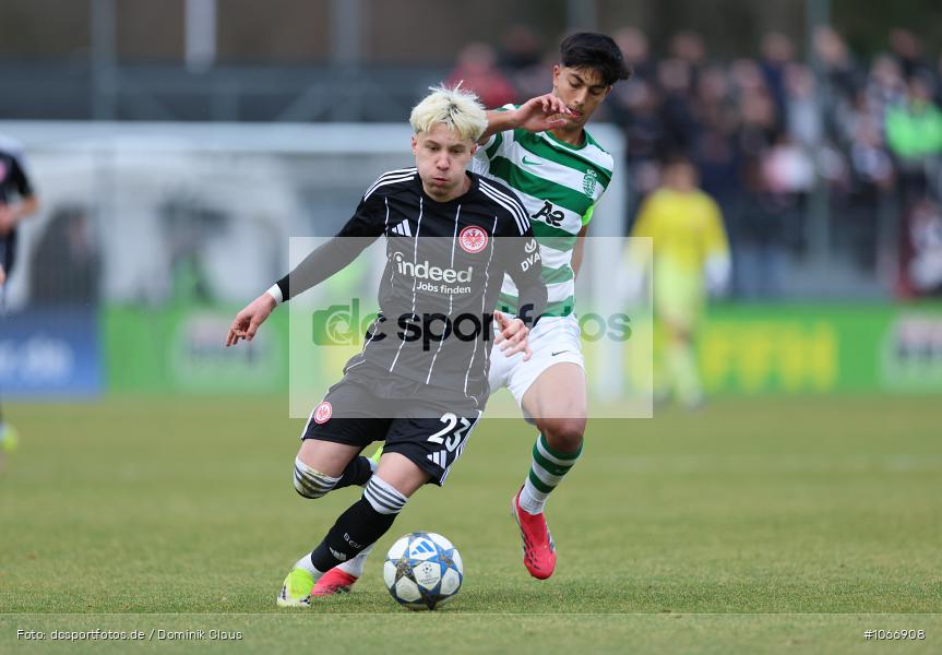 Sporting Clube de Portugal, Sporting Lissabon, Eintracht Frankfurt, UYL, Youth League, U19, UEFA Youth League, UEFA, Voetball, Sport, Le Football, Germany, Futbol, Fotball, Fussball, Deutschland, DFL, DFB, Calcio, 2025/26, Saison 2025/2026 - Bild-ID: 1066908