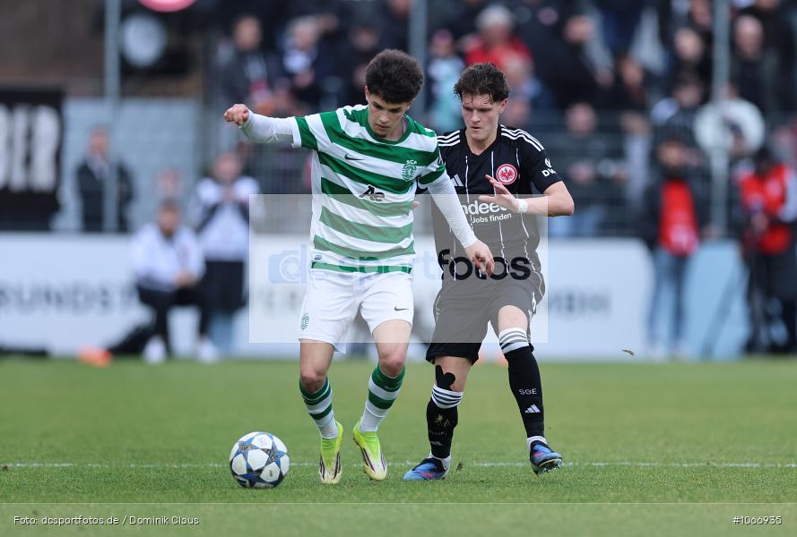 Sporting Clube de Portugal, Sporting Lissabon, Eintracht Frankfurt, UYL, Youth League, U19, UEFA Youth League, UEFA, Voetball, Sport, Le Football, Germany, Futbol, Fotball, Fussball, Deutschland, DFL, DFB, Calcio, 2025/26, Saison 2025/2026 - Bild-ID: 1066935