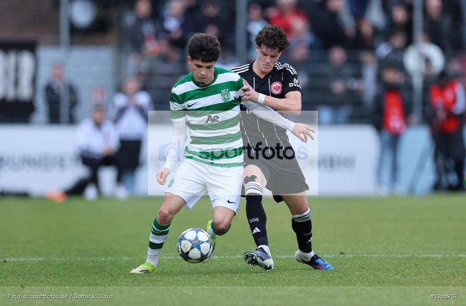 Sporting Clube de Portugal, Sporting Lissabon, Eintracht Frankfurt, UYL, Youth League, U19, UEFA Youth League, UEFA, Voetball, Sport, Le Football, Germany, Futbol, Fotball, Fussball, Deutschland, DFL, DFB, Calcio, 2025/26, Saison 2025/2026 - Bild-ID: 1066937