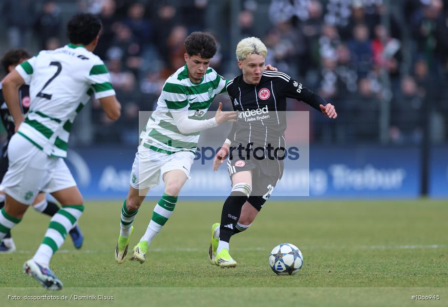 Sporting Clube de Portugal, Sporting Lissabon, Eintracht Frankfurt, UYL, Youth League, U19, UEFA Youth League, UEFA, Voetball, Sport, Le Football, Germany, Futbol, Fotball, Fussball, Deutschland, DFL, DFB, Calcio, 2025/26, Saison 2025/2026 - Bild-ID: 1066945