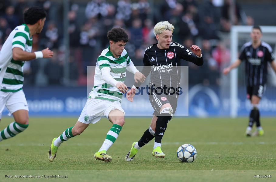 Sporting Clube de Portugal, Sporting Lissabon, Eintracht Frankfurt, UYL, Youth League, U19, UEFA Youth League, UEFA, Voetball, Sport, Le Football, Germany, Futbol, Fotball, Fussball, Deutschland, DFL, DFB, Calcio, 2025/26, Saison 2025/2026 - Bild-ID: 1066948