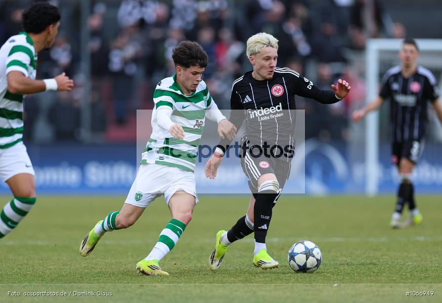 Sporting Clube de Portugal, Sporting Lissabon, Eintracht Frankfurt, UYL, Youth League, U19, UEFA Youth League, UEFA, Voetball, Sport, Le Football, Germany, Futbol, Fotball, Fussball, Deutschland, DFL, DFB, Calcio, 2025/26, Saison 2025/2026 - Bild-ID: 1066949