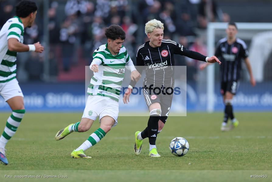 Sporting Clube de Portugal, Sporting Lissabon, Eintracht Frankfurt, UYL, Youth League, U19, UEFA Youth League, UEFA, Voetball, Sport, Le Football, Germany, Futbol, Fotball, Fussball, Deutschland, DFL, DFB, Calcio, 2025/26, Saison 2025/2026 - Bild-ID: 1066950