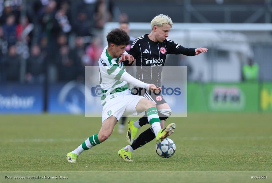 Sporting Clube de Portugal, Sporting Lissabon, Eintracht Frankfurt, UYL, Youth League, U19, UEFA Youth League, UEFA, Voetball, Sport, Le Football, Germany, Futbol, Fotball, Fussball, Deutschland, DFL, DFB, Calcio, 2025/26, Saison 2025/2026 - Bild-ID: 1066951