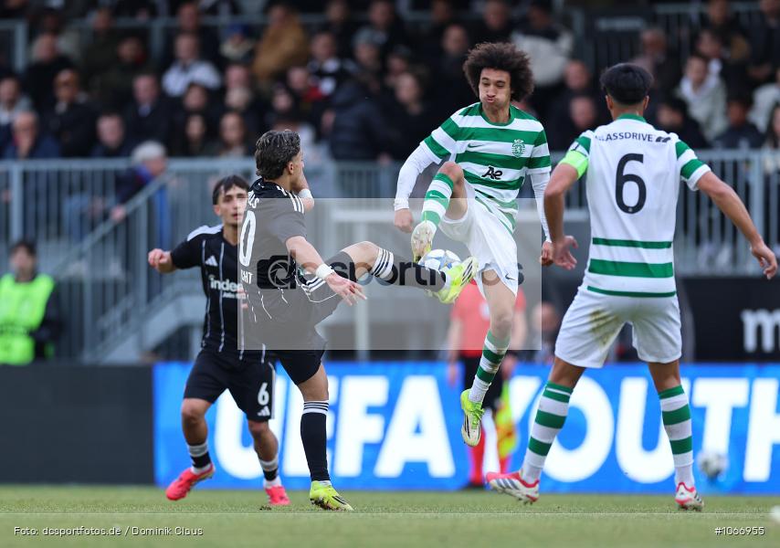 Sporting Clube de Portugal, Sporting Lissabon, Eintracht Frankfurt, UYL, Youth League, U19, UEFA Youth League, UEFA, Voetball, Sport, Le Football, Germany, Futbol, Fotball, Fussball, Deutschland, DFL, DFB, Calcio, 2025/26, Saison 2025/2026 - Bild-ID: 1066955