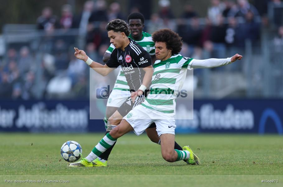 Sporting Clube de Portugal, Sporting Lissabon, Eintracht Frankfurt, UYL, Youth League, U19, UEFA Youth League, UEFA, Voetball, Sport, Le Football, Germany, Futbol, Fotball, Fussball, Deutschland, DFL, DFB, Calcio, 2025/26, Saison 2025/2026 - Bild-ID: 1066972