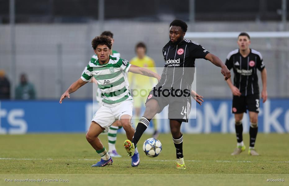 Sporting Clube de Portugal, Sporting Lissabon, Eintracht Frankfurt, UYL, Youth League, U19, UEFA Youth League, UEFA, Voetball, Sport, Le Football, Germany, Futbol, Fotball, Fussball, Deutschland, DFL, DFB, Calcio, 2025/26, Saison 2025/2026 - Bild-ID: 1066983