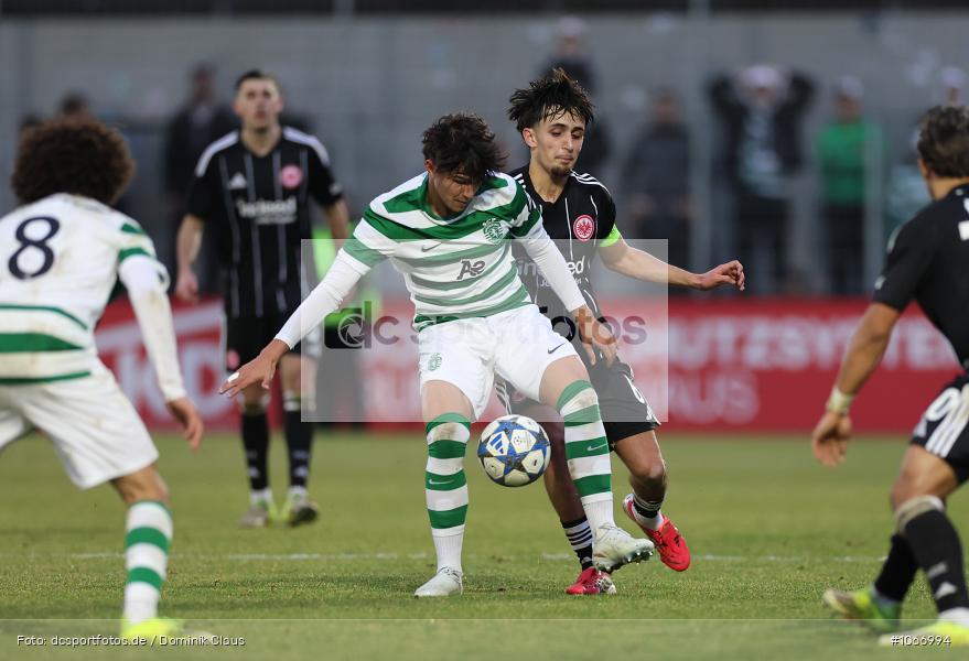 Sporting Clube de Portugal, Sporting Lissabon, Eintracht Frankfurt, UYL, Youth League, U19, UEFA Youth League, UEFA, Voetball, Sport, Le Football, Germany, Futbol, Fotball, Fussball, Deutschland, DFL, DFB, Calcio, 2025/26, Saison 2025/2026 - Bild-ID: 1066994