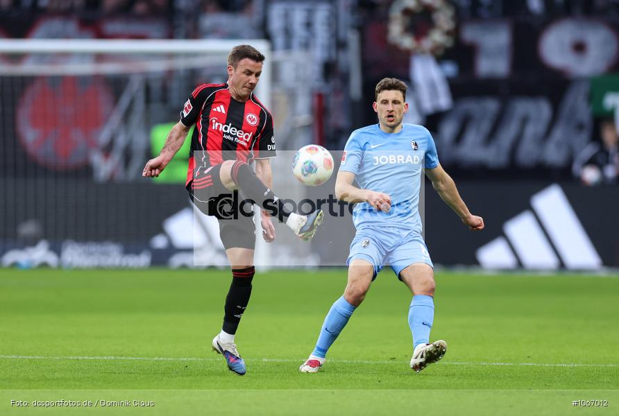 SC Freiburg, Eintracht Frankfurt, Bundesliga, Voetball, Sport, Le Football, Germany, Futbol, Fotball, Fussball, Deutschland, DFL, DFB, Calcio, 2025/26, Saison 2025/2026 - Bild-ID: 1067012