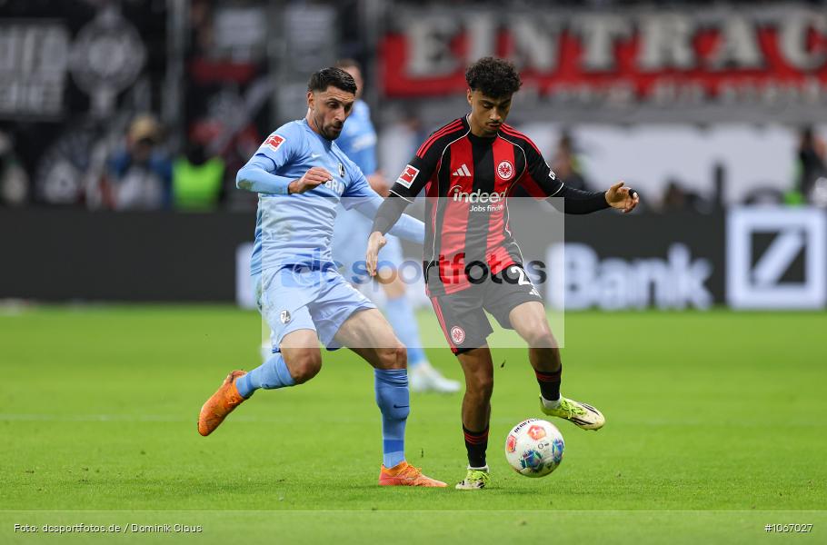 SC Freiburg, Eintracht Frankfurt, Bundesliga, Voetball, Sport, Le Football, Germany, Futbol, Fotball, Fussball, Deutschland, DFL, DFB, Calcio, 2025/26, Saison 2025/2026 - Bild-ID: 1067027