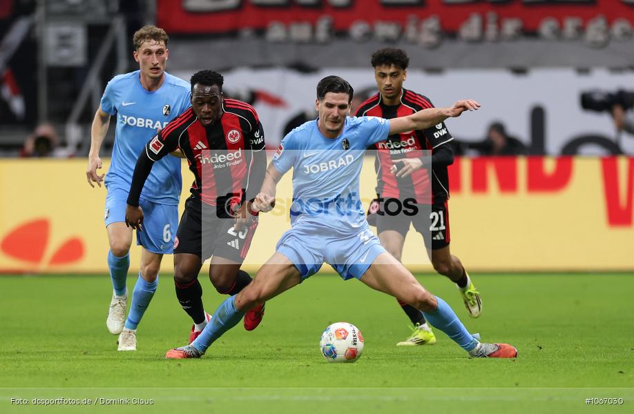 SC Freiburg, Eintracht Frankfurt, Bundesliga, Voetball, Sport, Le Football, Germany, Futbol, Fotball, Fussball, Deutschland, DFL, DFB, Calcio, 2025/26, Saison 2025/2026 - Bild-ID: 1067030