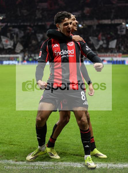 SC Freiburg, Eintracht Frankfurt, Bundesliga, Voetball, Sport, Le Football, Germany, Futbol, Fotball, Fussball, Deutschland, DFL, DFB, Calcio, 2025/26, Saison 2025/2026 - Bild-ID: 1067058